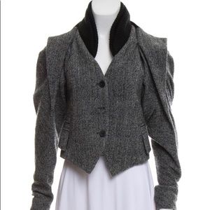 Alexander Wang Herringbone Wool Jacket